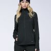 Damen chiemsee Fleece & Funktionswasche | Stretchige Midlayer-Jacke Im Ton-In-Ton Look Mit Kapuze