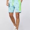 Herren chiemsee Hosen & Shorts | Regular-Fit Bermuda-Shorts Aus Baumwollmix Mit Surfer-Muster