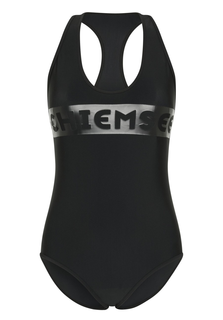 Damen chiemsee Badeanzuge | Racerback-Badeanzug Mit Logo Und Cut-Out