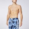 Herren chiemsee Badeshorts & Surfshorts | Knielange Badeshorts Mit Allover-Print Und Taschen