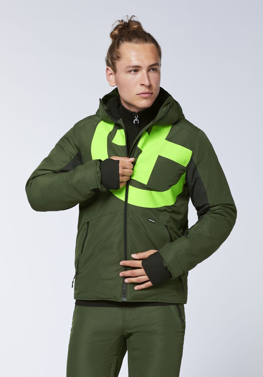 Herren chiemsee Ski- & Funktionsjacken | Funktionale Skijacke Im Plus-Minus-Design