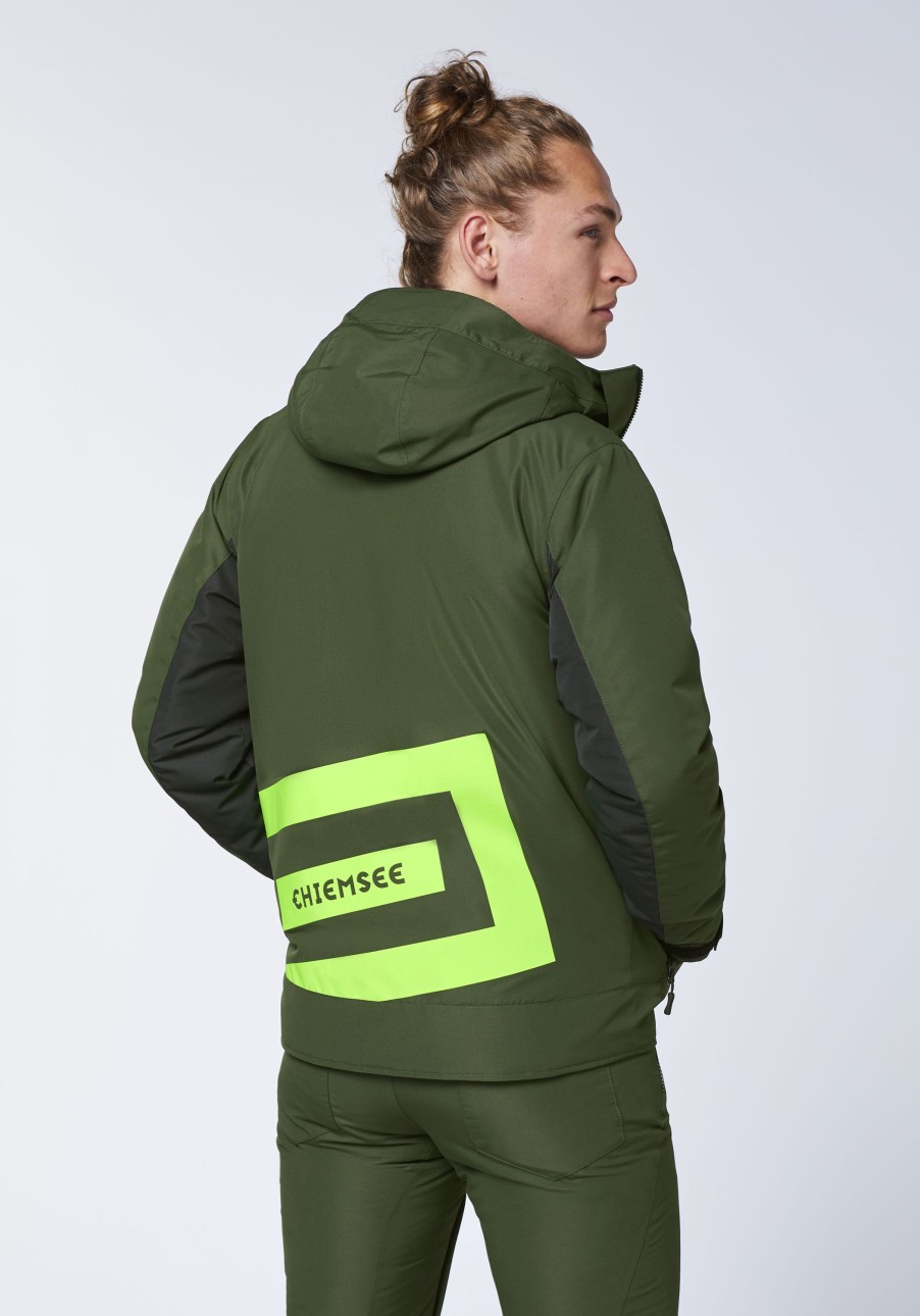 Herren chiemsee Ski- & Funktionsjacken | Funktionale Skijacke Im Plus-Minus-Design