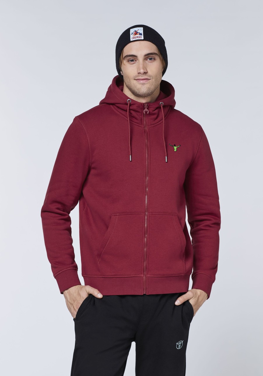 Herren chiemsee Sweatshirts & Sweatjacken | Sweatjacke Mit Kapuze Und Ruckenprint