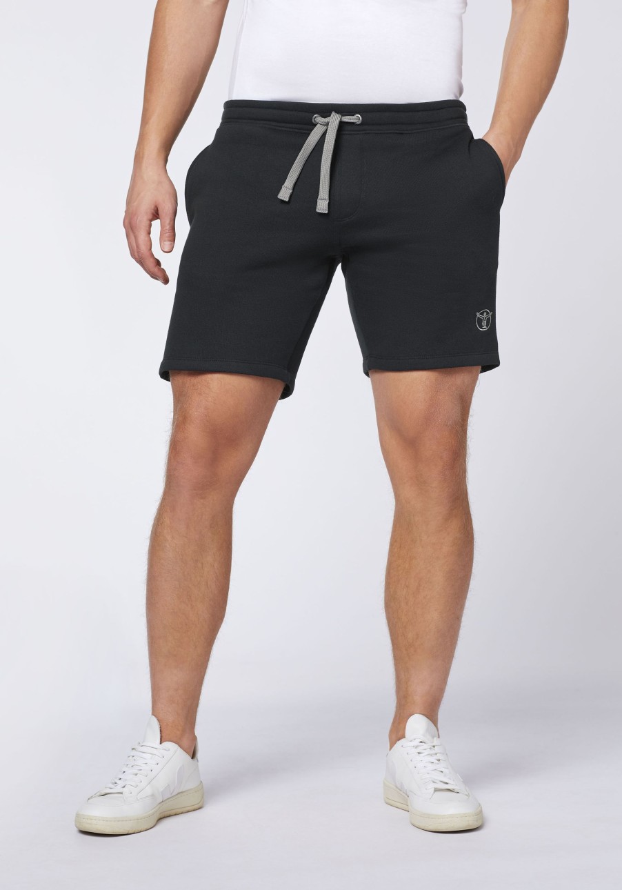 Herren chiemsee Hosen & Shorts | Regular-Fit Bermuda-Shorts Aus Sweat Mit Logo-Akzent