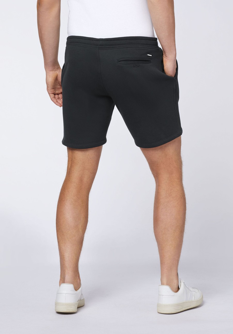 Herren chiemsee Hosen & Shorts | Regular-Fit Bermuda-Shorts Aus Sweat Mit Logo-Akzent