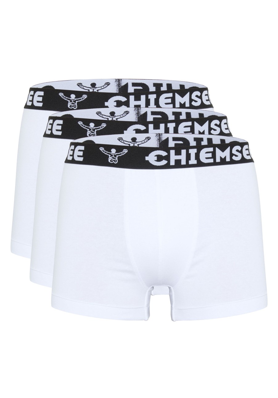 Herren chiemsee Unterwasche & Socken | 3Er-Pack Boxershorts Mit Stretch Und Logo-Bund