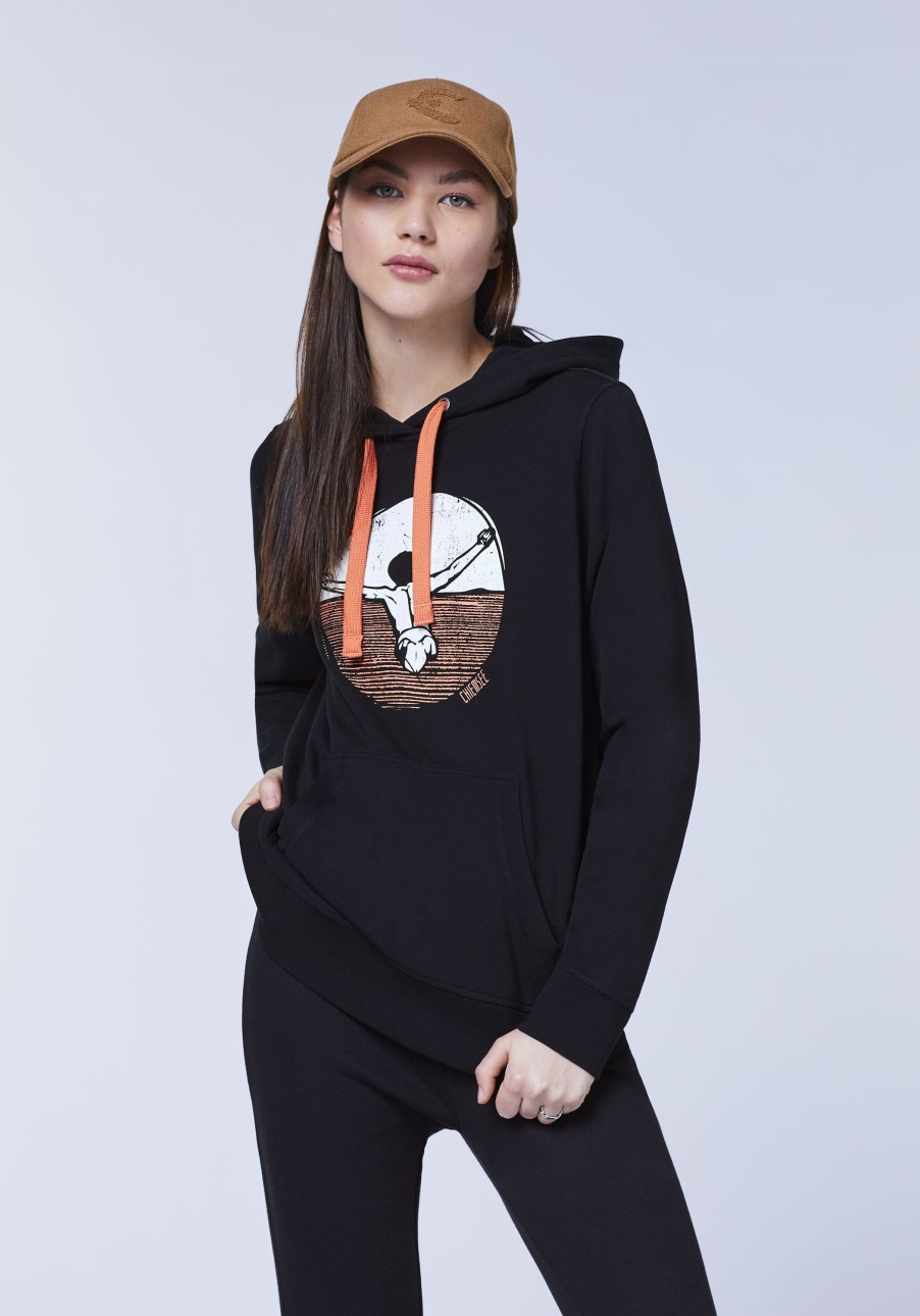 Damen chiemsee Sweatshirts & Sweatjacken | Hoodie Aus Baumwollmix Im Jumper-Design