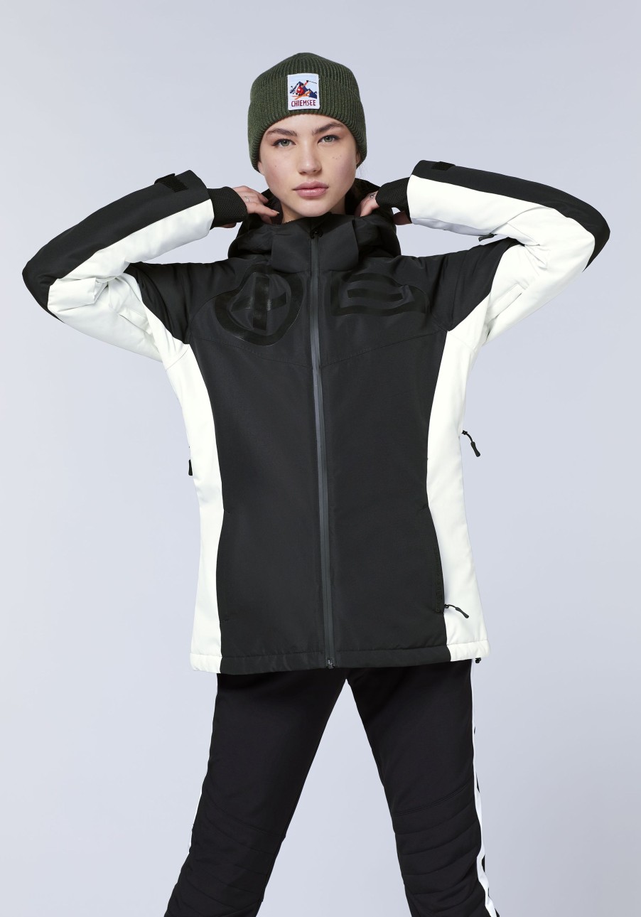 Damen chiemsee Ski- & Funktionsjacken | Funktionale Skijacke Im Colour-Block-Look