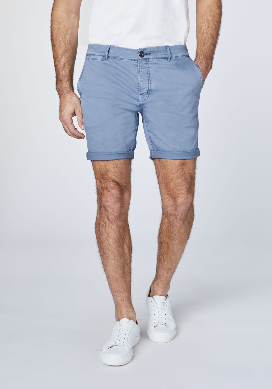 Herren chiemsee Hosen & Shorts | Bermuda-Shorts Aus Elastischem Baumwollmix