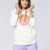 Damen chiemsee Sweatshirts & Sweatjacken | Hoodie Aus Baumwollmix Im Jumper-Design