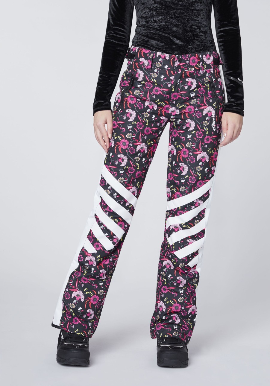 Damen chiemsee Ski- & Funktionshosen | Skihose Im Sportlichen Allover Print