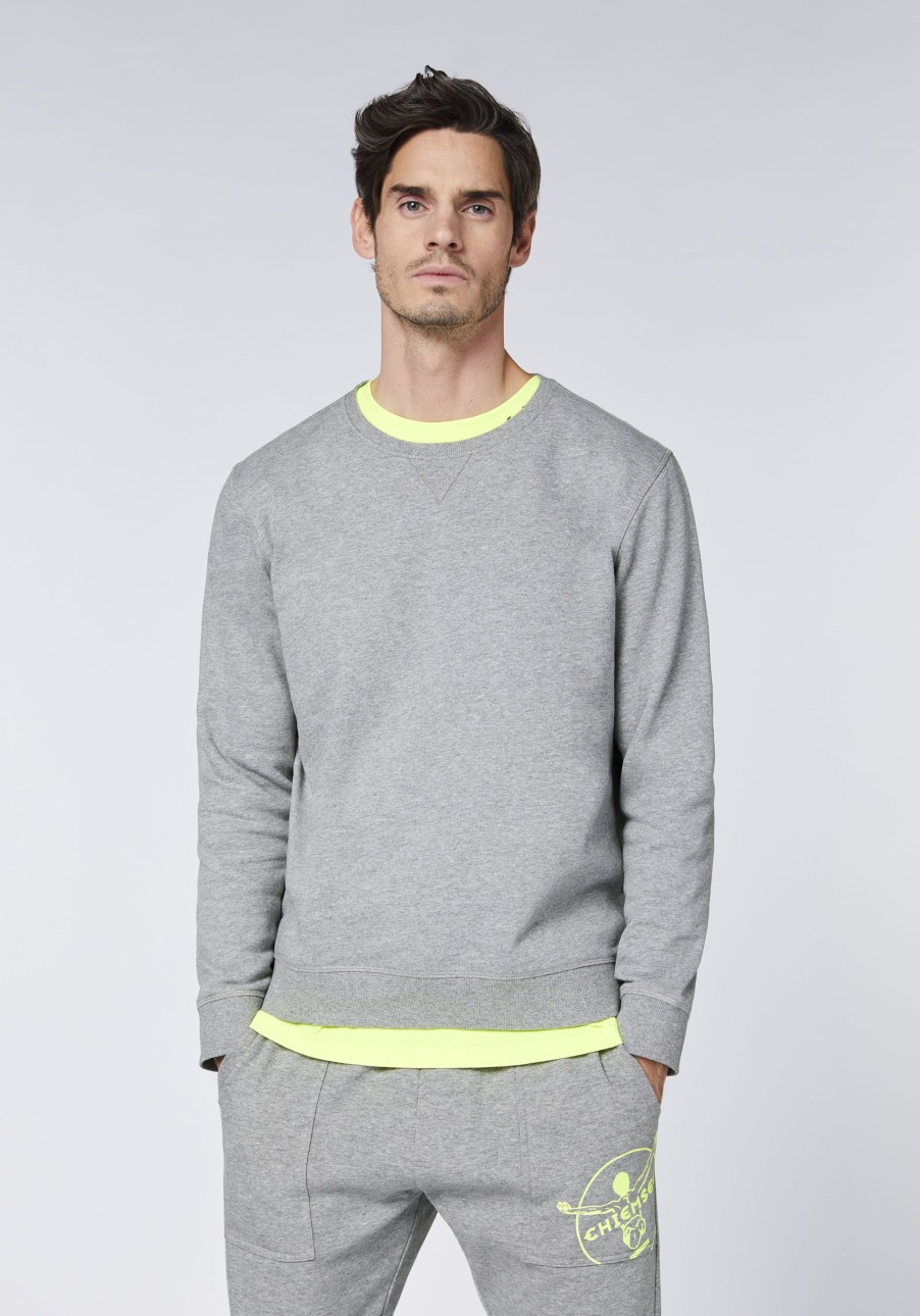 Herren chiemsee Sweatshirts & Sweatjacken | Sweater Mit Jumper-Motiv Im Farbverlauf