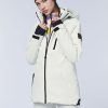 Damen chiemsee Ski- & Funktionsjacken | Skijacke Mit Kapuze Aus Funktionstextil