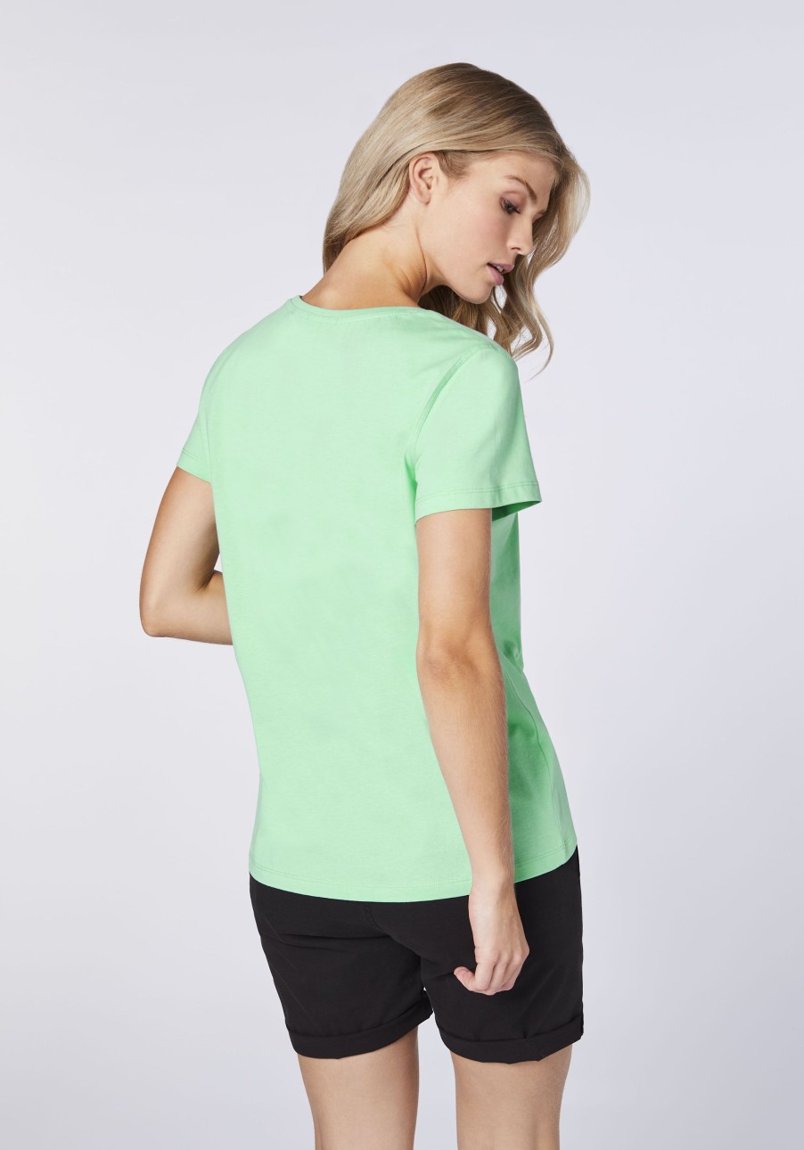 Damen chiemsee T-Shirts & Tops | T-Shirt Aus Jersey Mit Frontprint