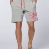 Herren chiemsee Hosen & Shorts | Regular-Fit Bermuda-Shorts Aus Baumwollmix Im Label-Look