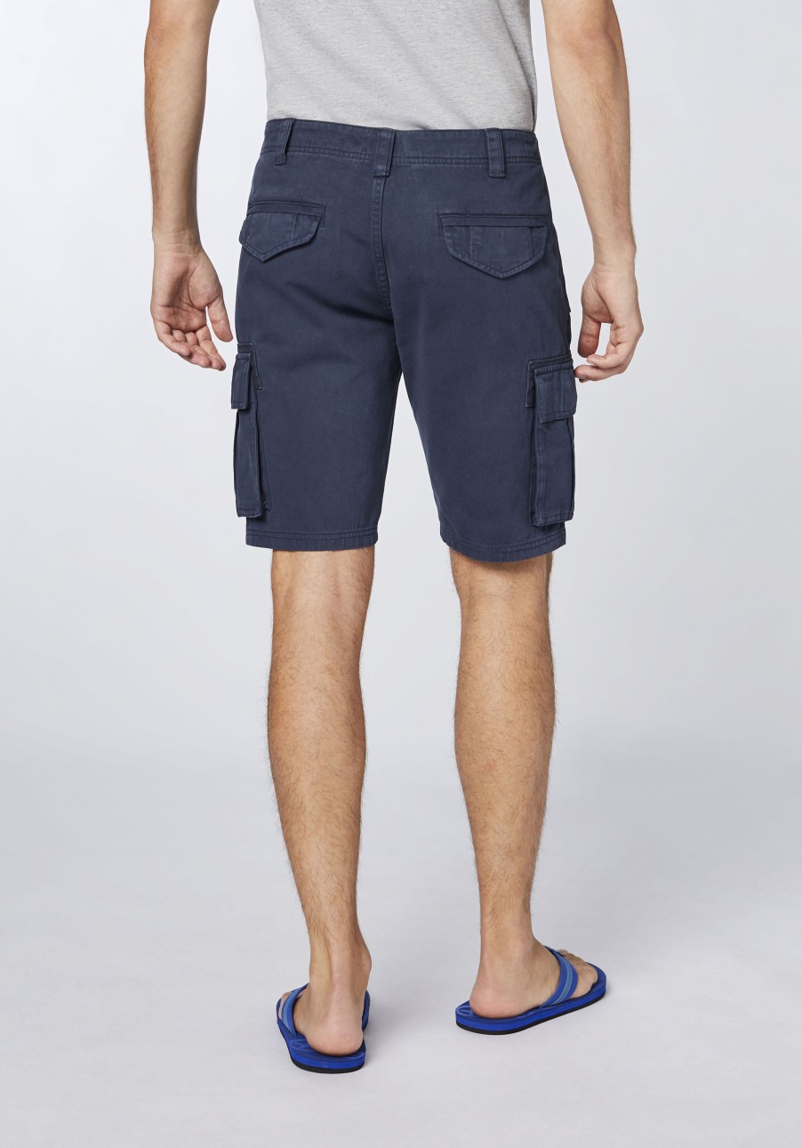 Herren chiemsee Hosen & Shorts | Regular-Fit Cargo-Shorts Aus Twill