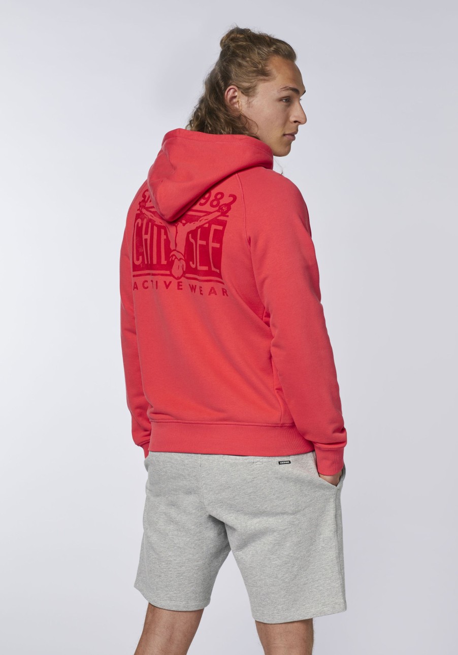 Herren chiemsee Sweatshirts & Sweatjacken | Sweatjacke Mit Kapuze Und Ruckenprint