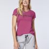 Damen chiemsee T-Shirts & Tops | T-Shirt Mit Logo In Farbverlauf-Optik