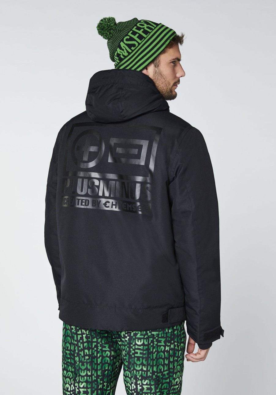 Herren chiemsee Ski- & Funktionsjacken | Skijacke Mit Label-Typischem Print