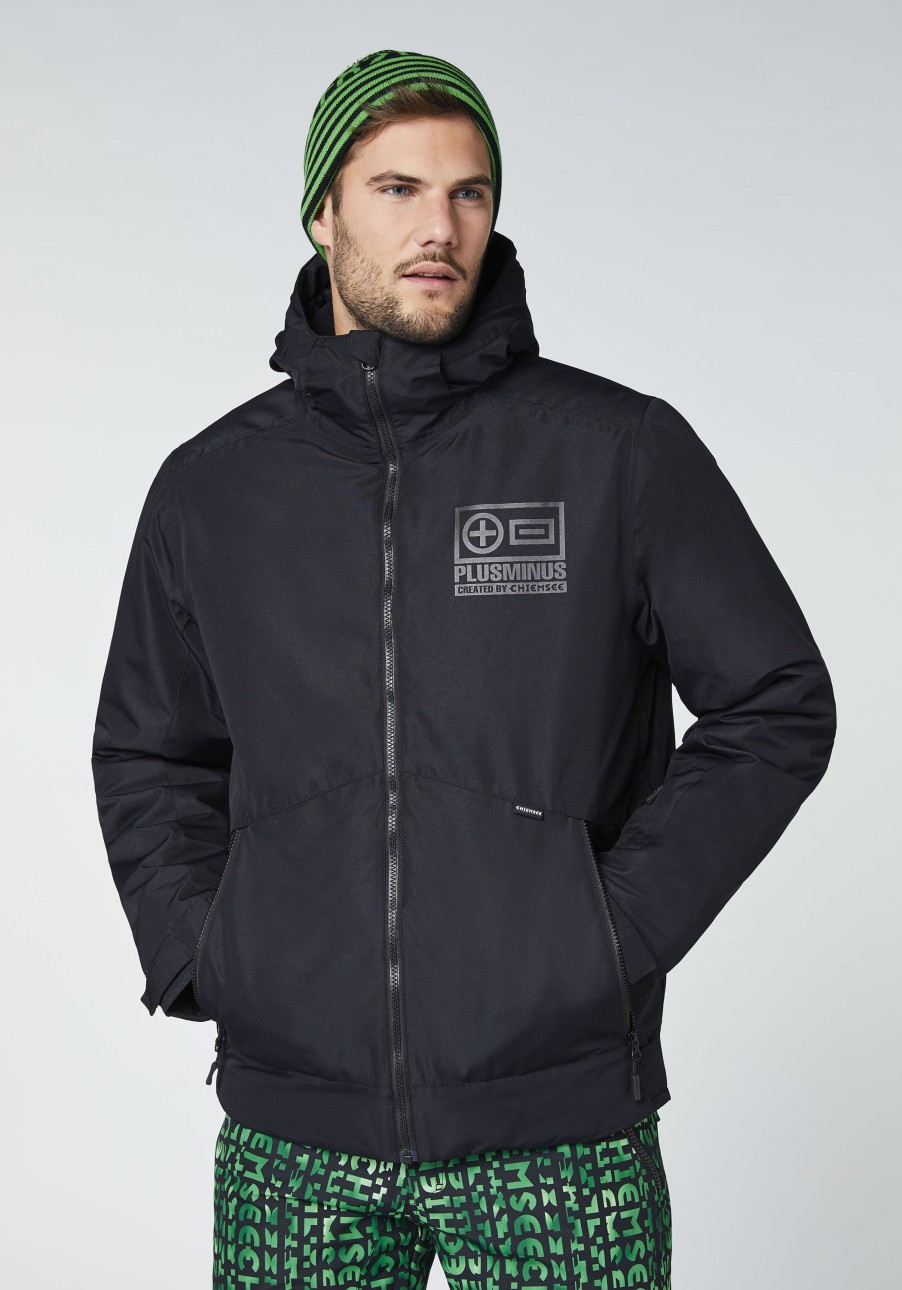 Herren chiemsee Ski- & Funktionsjacken | Skijacke Mit Label-Typischem Print