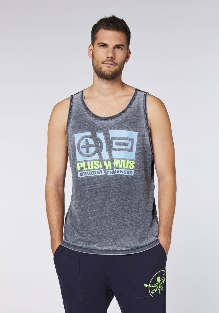 Herren chiemsee T-Shirts & Tanks | Tanktop Mit Label-Frontprint