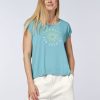 Damen chiemsee T-Shirts & Tops | Boxy T-Shirt Aus Jersey Mit Schriftzug Und Motiv