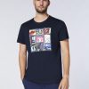 Herren chiemsee T-Shirts & Tanks | Baumwollshirt Mit Art-Frontprint