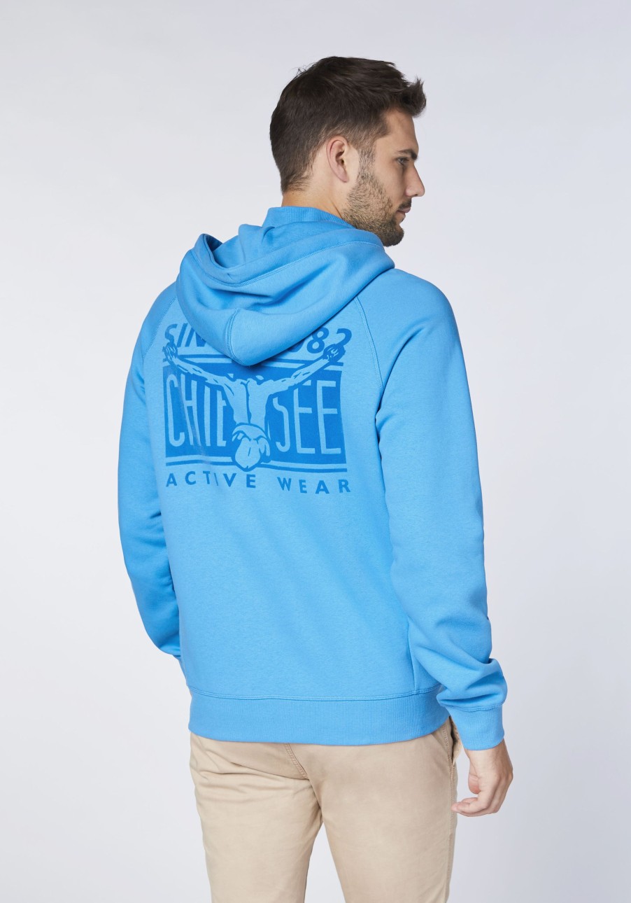 Herren chiemsee Sweatshirts & Sweatjacken | Sweatjacke Mit Kapuze Und Ruckenprint