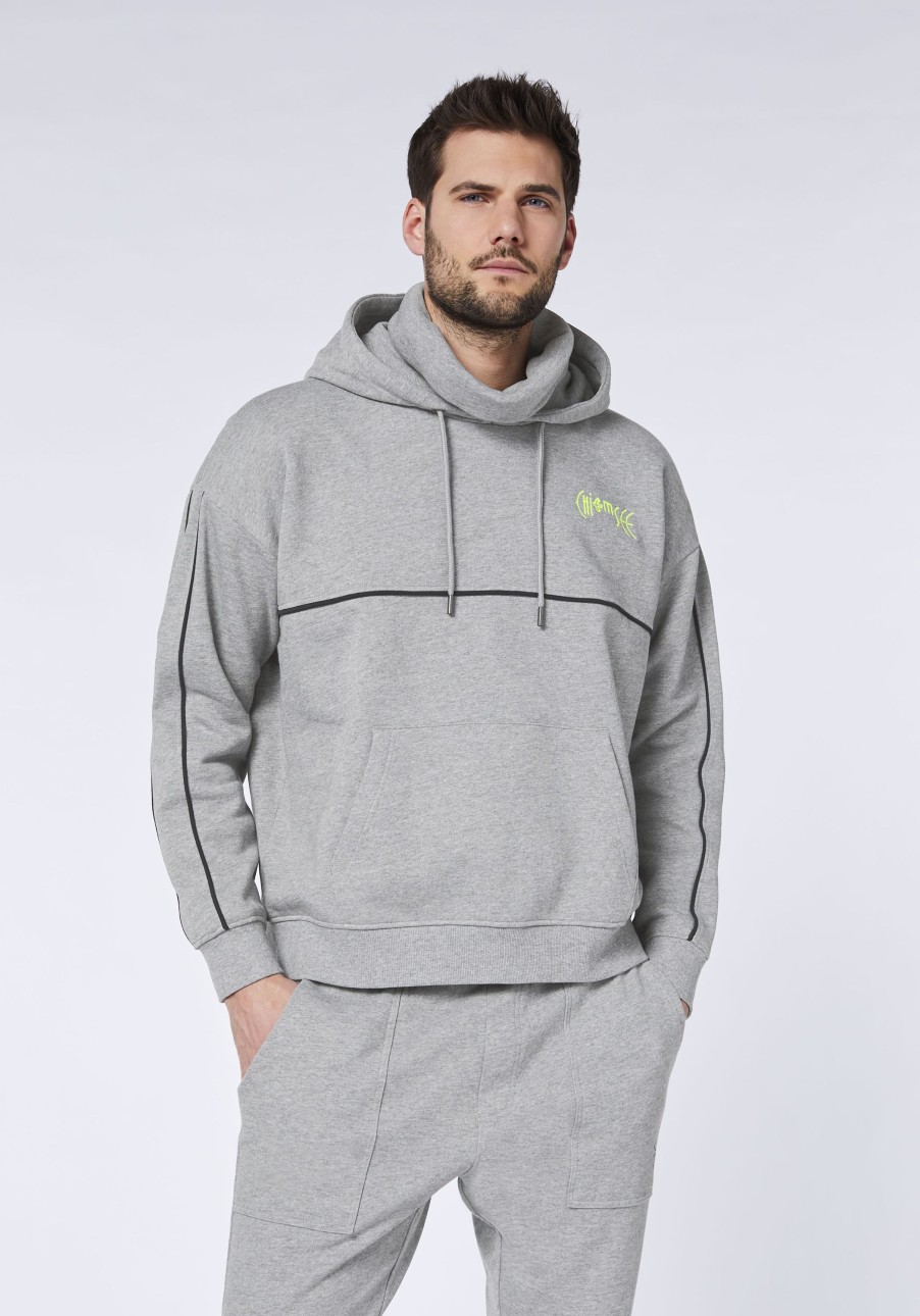 Herren chiemsee Sweatshirts & Sweatjacken | Hoodie Mit Kragen Und Kapuze