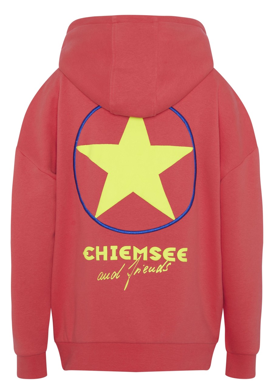 Kinder chiemsee Sweatshirts & Sweatjacken | Bedruckter Und Bestickter Jungen-Hoodie Aus Baumwollmix