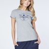 Damen chiemsee T-Shirts & Tops | T-Shirt Aus Jersey Mit Label-Frontprint