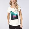 Damen chiemsee T-Shirts & Tops | T-Shirt Aus Jersey Mit Frontprint