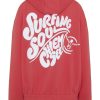 Kinder chiemsee Sweatshirts & Sweatjacken | Boxy Madchen-Hoodie Aus Baumwollmix Mit Print Und Zipper