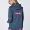 Damen chiemsee Sweatshirts & Sweatjacken | Label-Hoodie Aus Baumwollmix