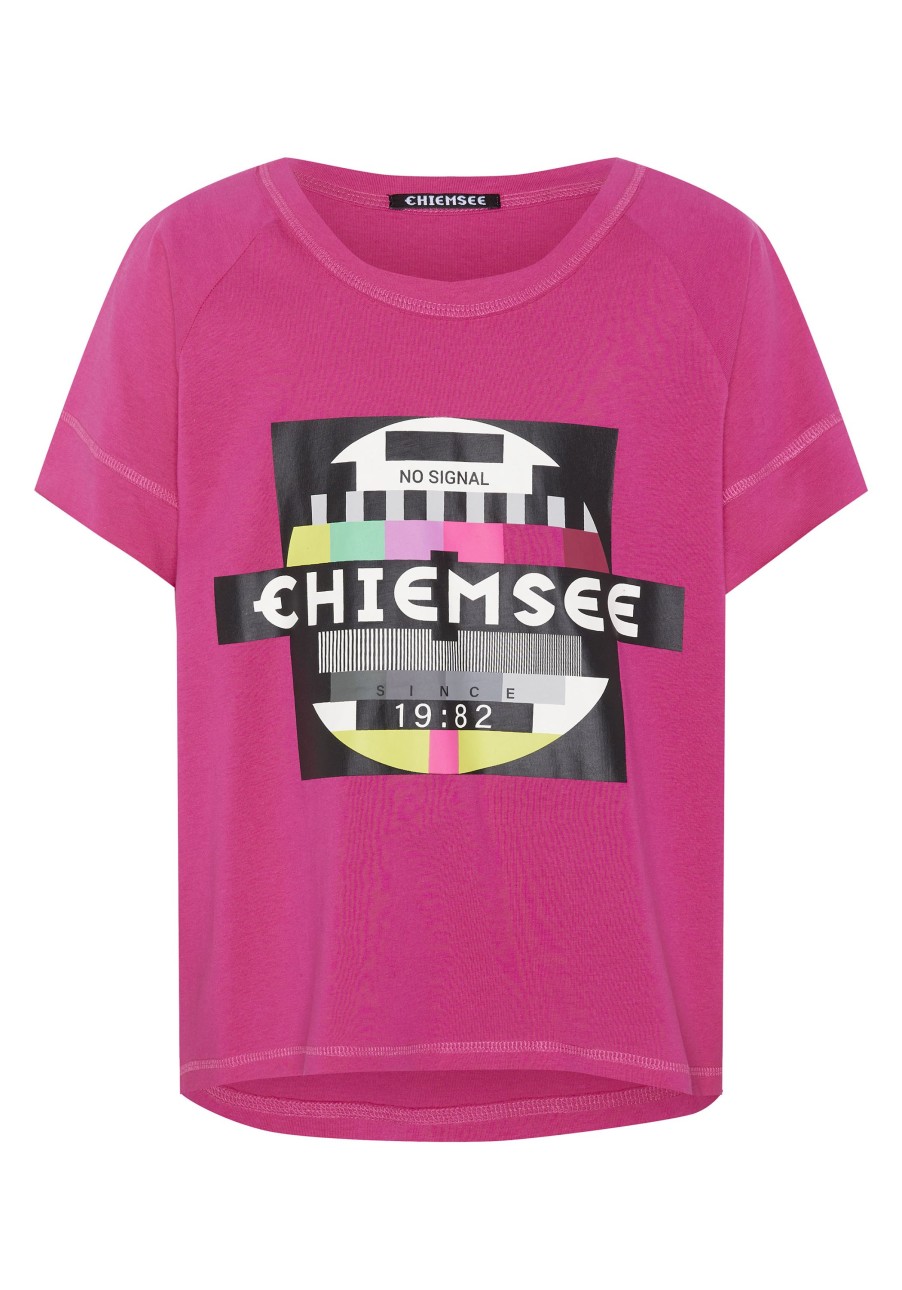 Kinder chiemsee T-Shirts & Tops | Bedrucktes Madchen-Shirt Mit Rundhalsausschnitt