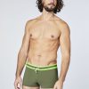 Herren chiemsee Badeshorts & Surfshorts | Eng Anliegende Boxer-Badehose Mit Streifen