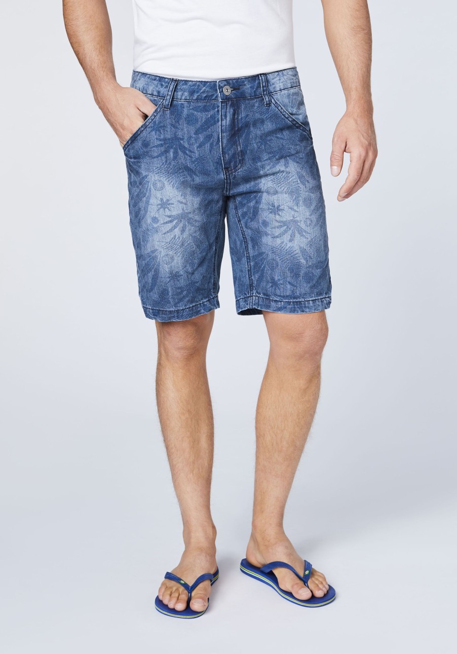 Herren chiemsee Hosen & Shorts | Jeans-Shorts Aus Hochwertiger Baumwollqualitat