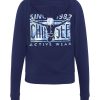 Kinder chiemsee Sweatshirts & Sweatjacken | Madchen-Kapuzenjacke Mit Multicolour-Jumper-Print