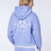 Damen chiemsee Sweatshirts & Sweatjacken | Boxy Loose-Fit Kapuzenjacke Im Label-Design