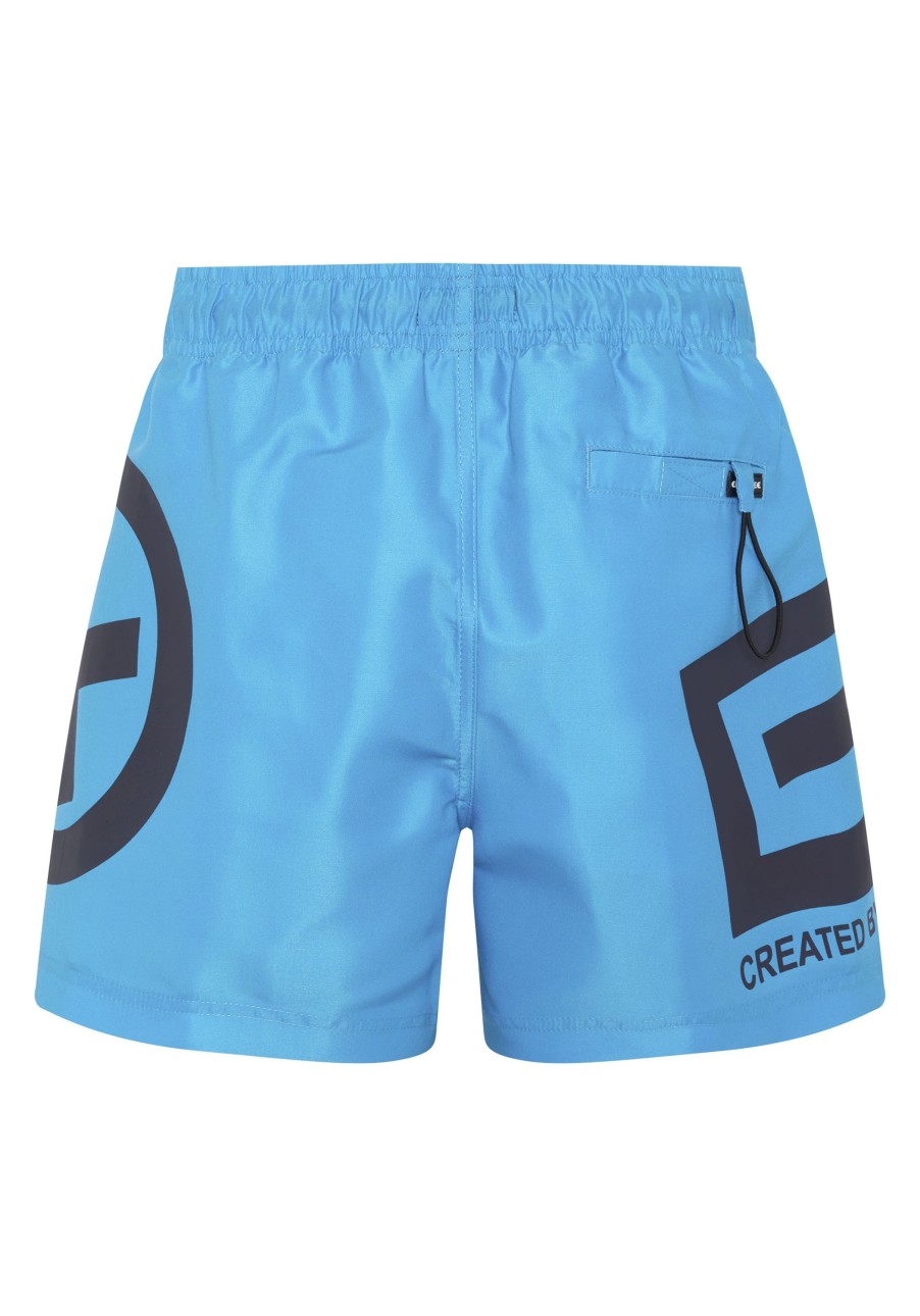 Kinder chiemsee Badeshorts | Jungen-Badeshorts Im Plus-Minus-Design