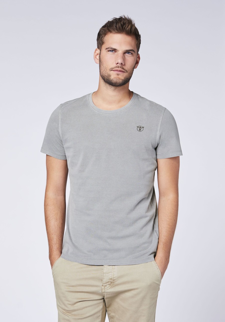 Herren chiemsee T-Shirts & Tanks | Jersey-Shirt Im Basic-Stil Mit Logo-Symbol