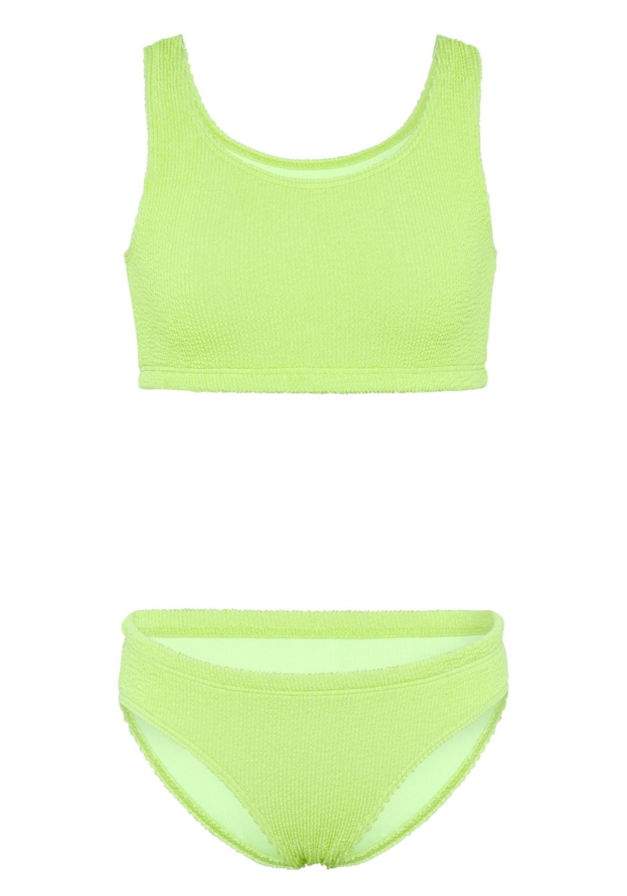 Kinder chiemsee Bikinis | Madchen-Bikini In Gerippter Qualitat