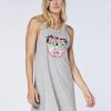 Damen chiemsee T-Shirts & Tops | Longtop Mit Label-Motiv Und Cut-Out