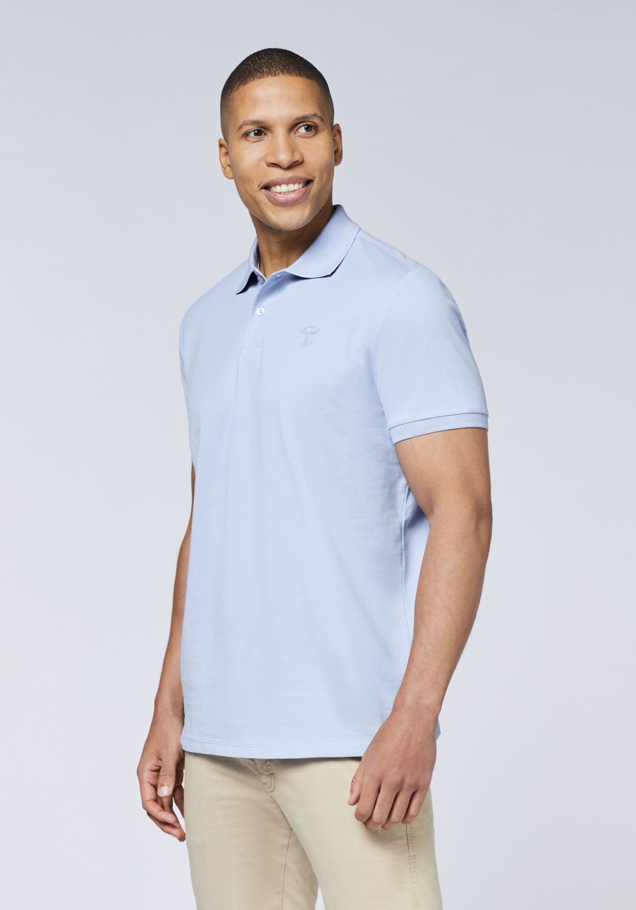 Herren chiemsee Poloshirts & Hemden | Regular-Fit Poloshirt Aus Baumwollpique Mit Logo