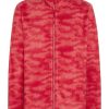 Kinder chiemsee Fleece & Funktionswasche | Madchen-Fleece-Jacke Mit Allover-Muster