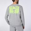 Herren chiemsee Sweatshirts & Sweatjacken | Sweater Aus Baumwollmix Mit Logo-Print