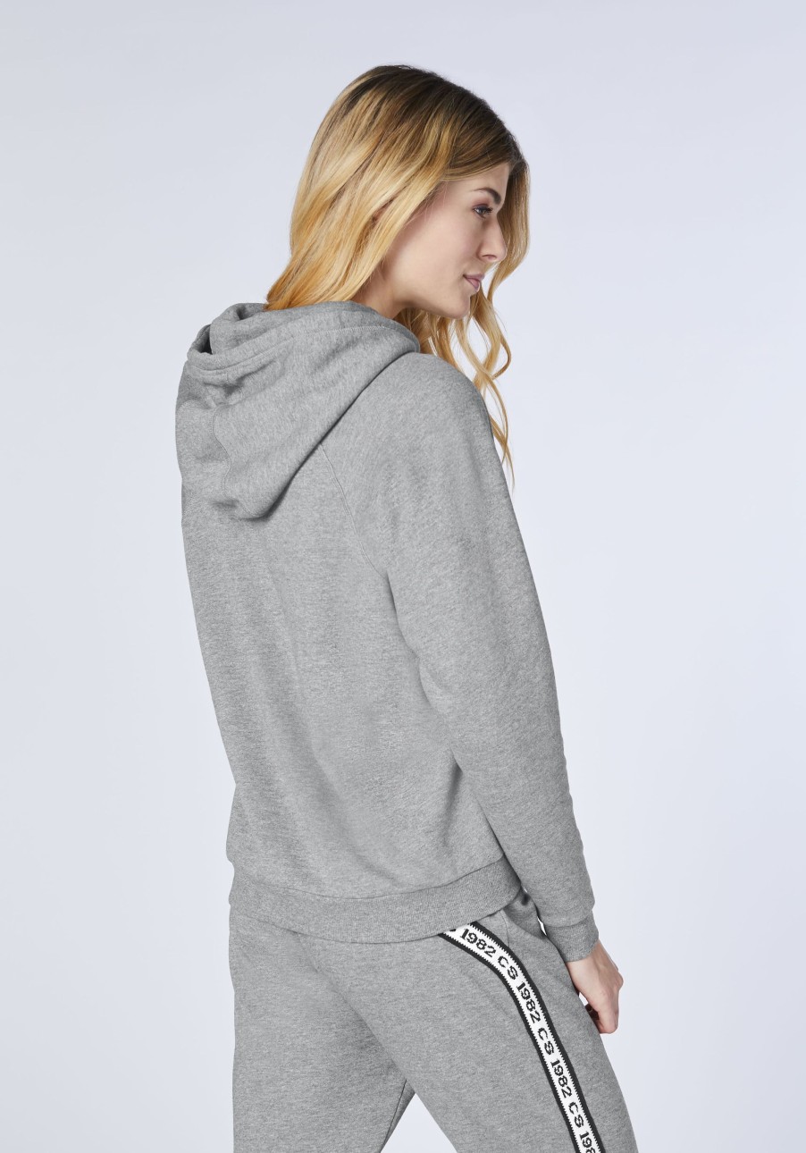 Damen chiemsee Sweatshirts & Sweatjacken | Sweat-Hoodie Mit Label-Tunnelzugband