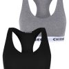 Damen chiemsee Unterwasche & Socken | 2Er-Pack Bustier Mit Logos