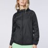 Damen chiemsee Ski- & Funktionsjacken | Kapuzen-Regenjacke In Funktionaler Qualitat Mit Logo-Motiv