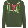 Kinder chiemsee Sweatshirts & Sweatjacken | Jungen-Sweatjacke Aus Baumwollmix Mit Kapuze Und Jumper-Prints